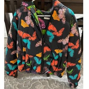 Alice + Olivia Butterfly Puffer size XS